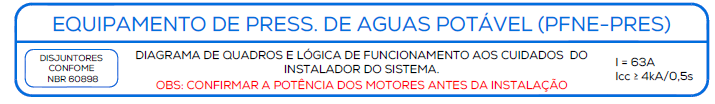 equipamentos de press de aguas potavel